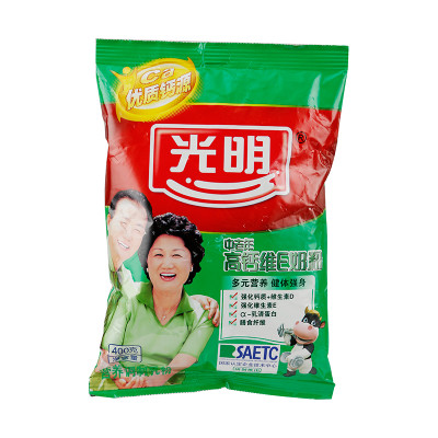光明 中老年高钙维E奶粉 (350g+50g)/袋