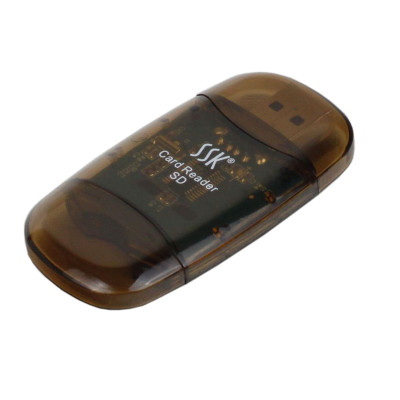 飚王（SSK） SCRS026读卡器  SD卡（棕色）
