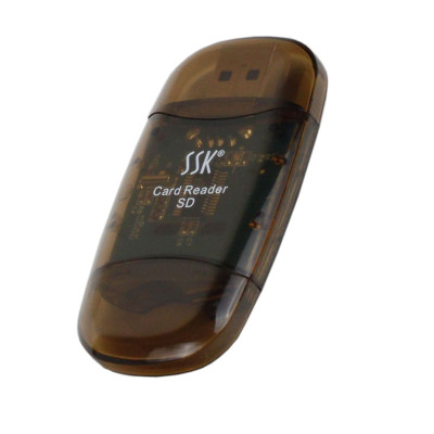 飚王（SSK） SCRS026读卡器  SD卡（棕色）