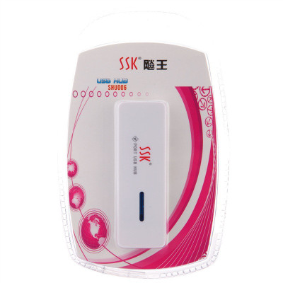 飚王（SSK） SHU006闪灵HUB集线器 白色