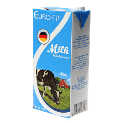 德国进口 Euro Fit欧乳菲 低脂牛奶 1L