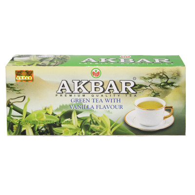 斯里兰卡 雅客巴AKBAR香草绿茶 50g