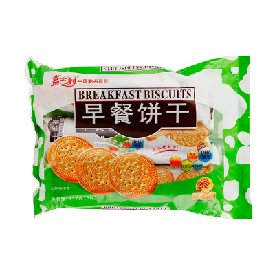 嘉士利 早餐饼干(原味) 417g/包