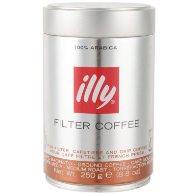 意大利进口 ILLY意利 浓缩咖啡粉（过滤式） 250g