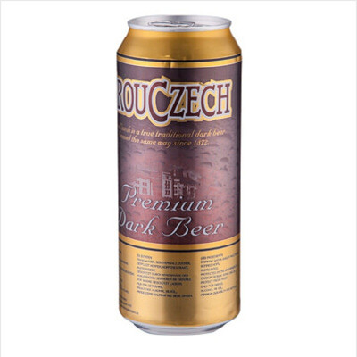 捷克进口 布鲁杰克/ Brouczech 黑啤酒 500ml/罐