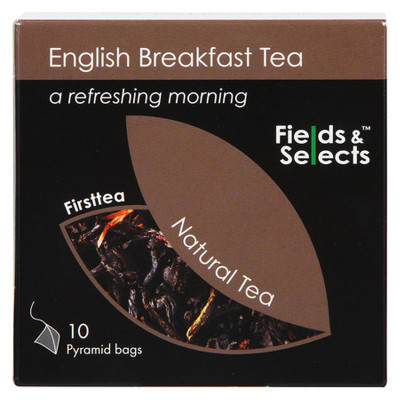 德国进口 斐思Firsttea 黑标 英式早餐红茶  22克/盒
