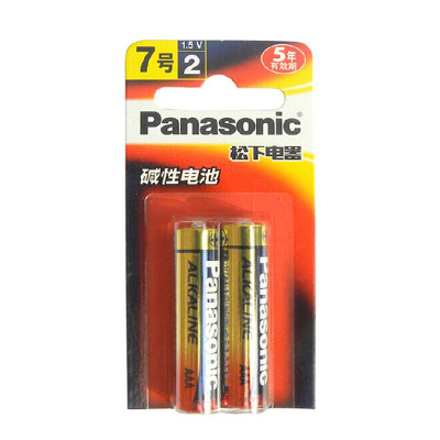 Panasonic/松下碱性电池7号 LR03BCH/2MB