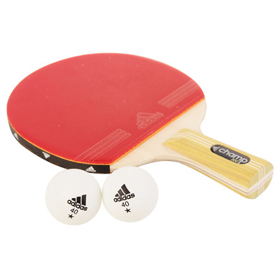 阿迪达斯 乒乓球拍单拍两球（直板） AGM-14481