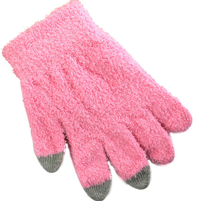 路尔新（LOUKIN） 触屏手套 触摸屏手套 针织手套 保暖手套