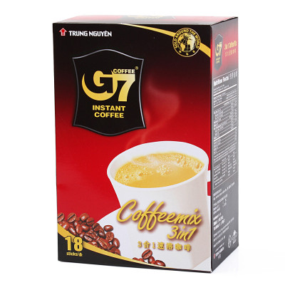 中原G7 三合一速溶咖啡（固体饮料） 288g