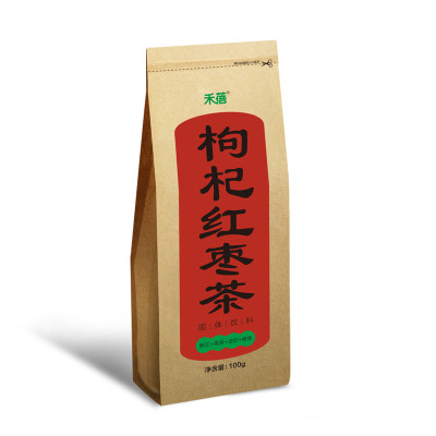 禾蓓 天然优质枸杞红枣茶 10g*10袋/盒