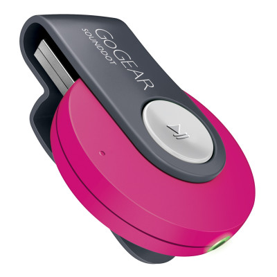 飞利浦（PHILIPS)   MP3播放器 SA4DOT04PN 4G直插USB跑步运动型夹子 粉色