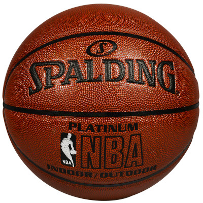 SPALDING/斯伯丁 PU篮球NBA比赛用球 74-605Y/64-282