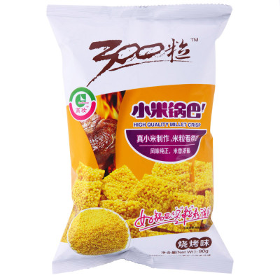 高妆 小米锅巴（烧烤味） 90g/袋