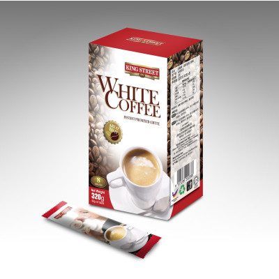 KING STREET/皇道 白咖啡（固体饮料 原味）  马来西亚进口 320G/盒