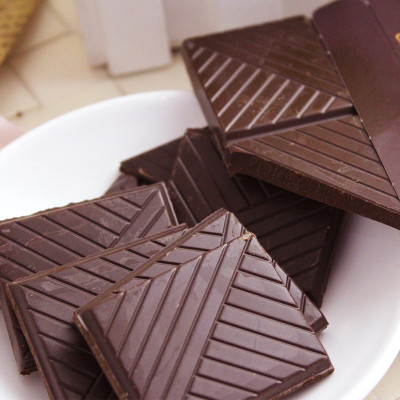 赛梦 72%黑巧克力 法国进口  100克/块