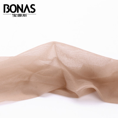 宝娜斯BONAS 15D超薄时尚比基尼束腰型连裤袜 6016