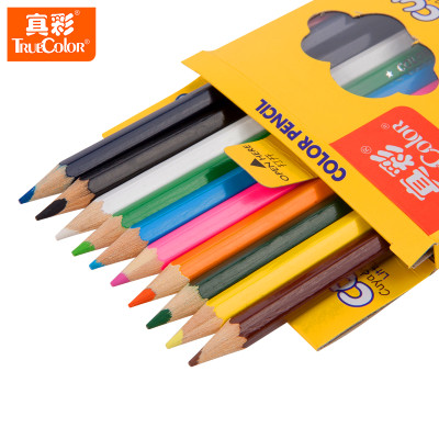 真彩(TRUECOLOR) 2926-18 彩色铅笔 18色/盒