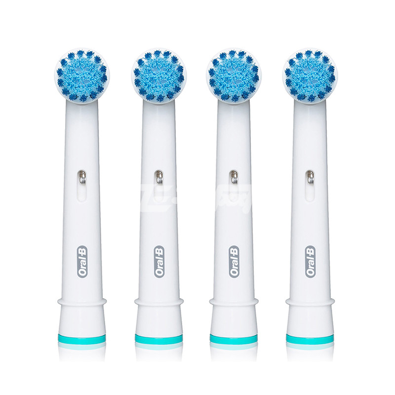 欧乐-B EB17-4 柔软敏感型 电动牙刷头 四支装