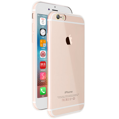Haweel 苹果6s手机壳/套透明硅胶外壳保护套 适用于iPhone6s/Plus 4.7英寸 透明