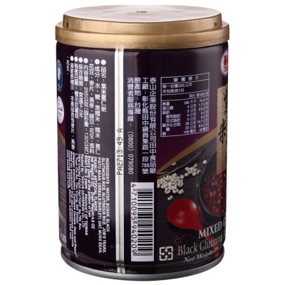 泰山 紫米薏仁粥 255g/罐