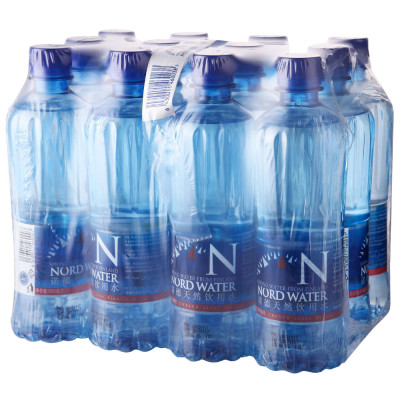 芬兰进口 诺德 天然饮用水 500ml*12瓶/箱