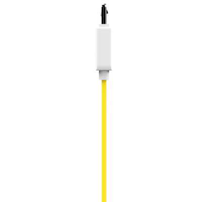 洛克（ROCK） USB数据线 安卓手机充电线 适用于安卓手机 1米 黄色