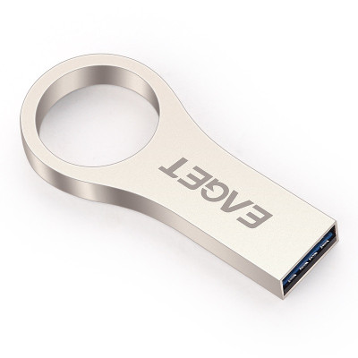 忆捷（EAGET） U66-32G USB3.0高速防水防尘防静电全金属指环U盘