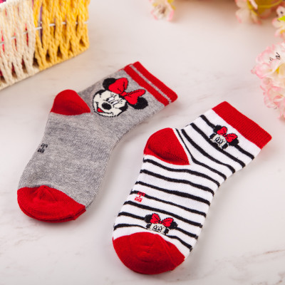 迪士尼（Disney） Minnie女童袜 2双装