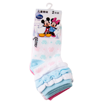 迪士尼（Disney） Minnie女童袜 2双装