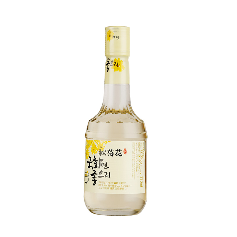 韩国进口 秋菊花清酒375ml/瓶