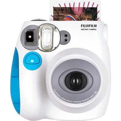 富士（FUJIFILM）INSTAX 一次成像相机 MINI7s相机 亮海蓝