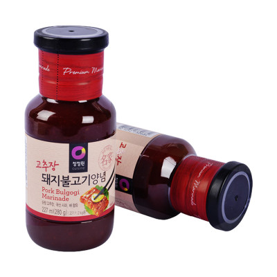 韩国进口 清净园 猪肉烤肉酱  280g/瓶