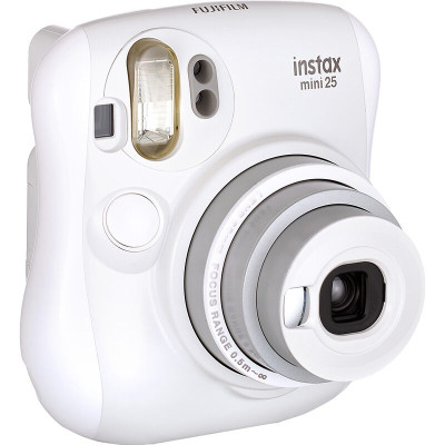 富士（FUJIFILM） INSTAX 一次成像相机 MINI25相机 白色