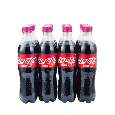 可口可乐 樱桃味汽水 500ml*12瓶/箱