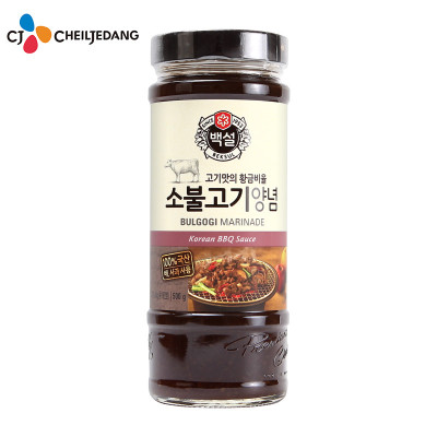 韩国进口白雪烤肉酱（烤牛肉用）500g/瓶