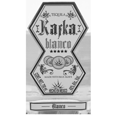 墨西哥进口 卡夫卡(KAFKA) 银龙舌兰酒 750ml/瓶
