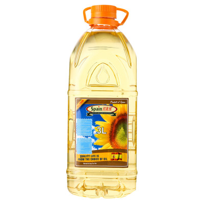 XRK夏日葵 精炼葵花籽油 3L/瓶 西班牙进口